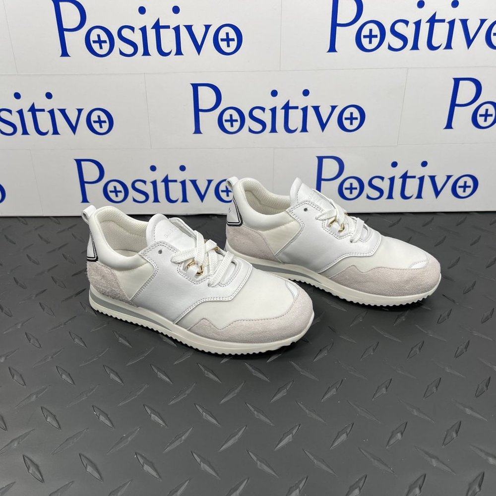 Buscemi Ventura Toddler White leather Sneakers EU 24 US 8 - Picture 4 of 6